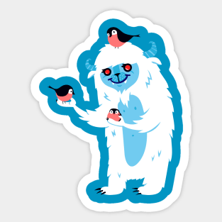 Yeti With Pals Sticker